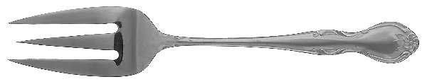 Norma (Stainless) Medium Solid Cold Meat Serving Fork