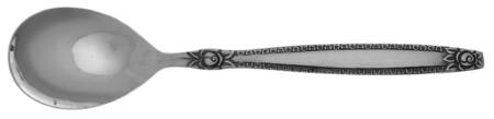 Rose Border (Stainless) Sugar Spoon