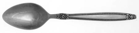 Rose Border (Stainless) Oval Place Soup Spoon