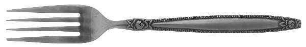 Rose Border (Stainless) Fork