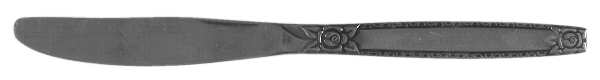 Rose Border (Stainless) Modern Solid Knife