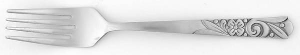 NST34 (STAINLESS) Individual Salad Fork