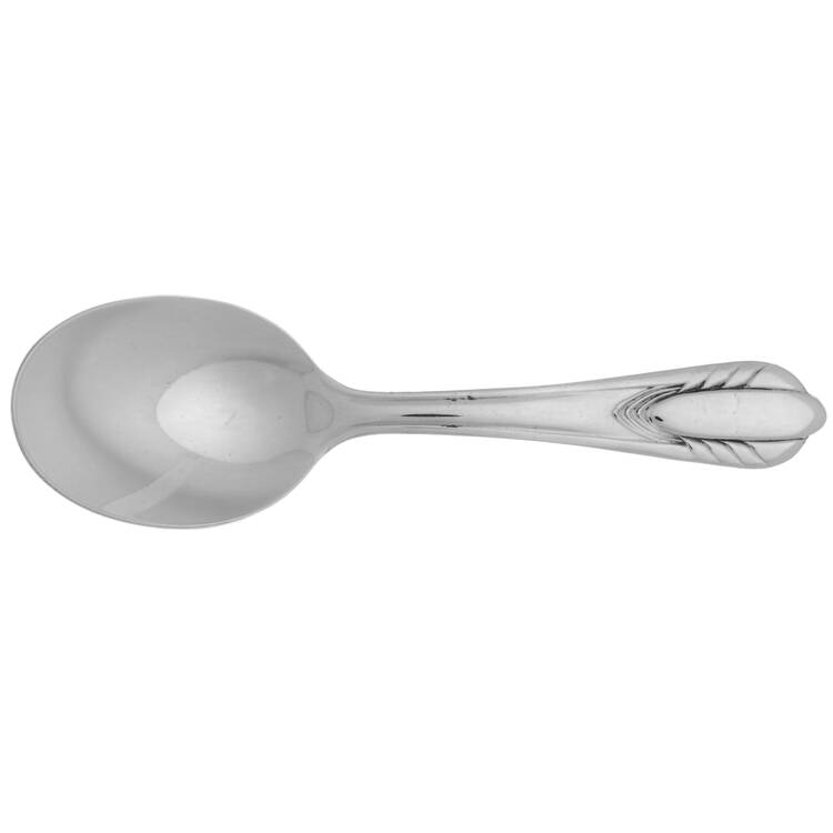 NST42 (Stainless) Straight Handle Baby Spoon