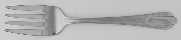NST42 (Stainless) Medium Solid Cold Meat Serving Fork