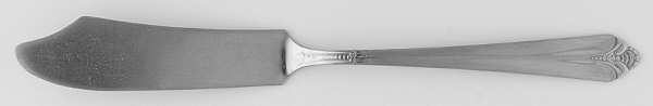 NST48 (STAINLESS) Flat Handle Master Butter Knife