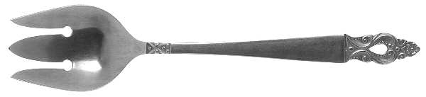 Olaf (Stainless) Solid Salad Serving Fork