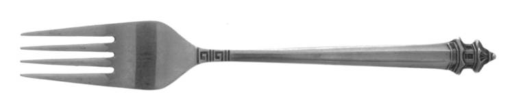 Pagoda (Stainless) Individual Salad Fork