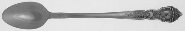 Rose & Leaf (Stainless) Iced Tea Spoon
