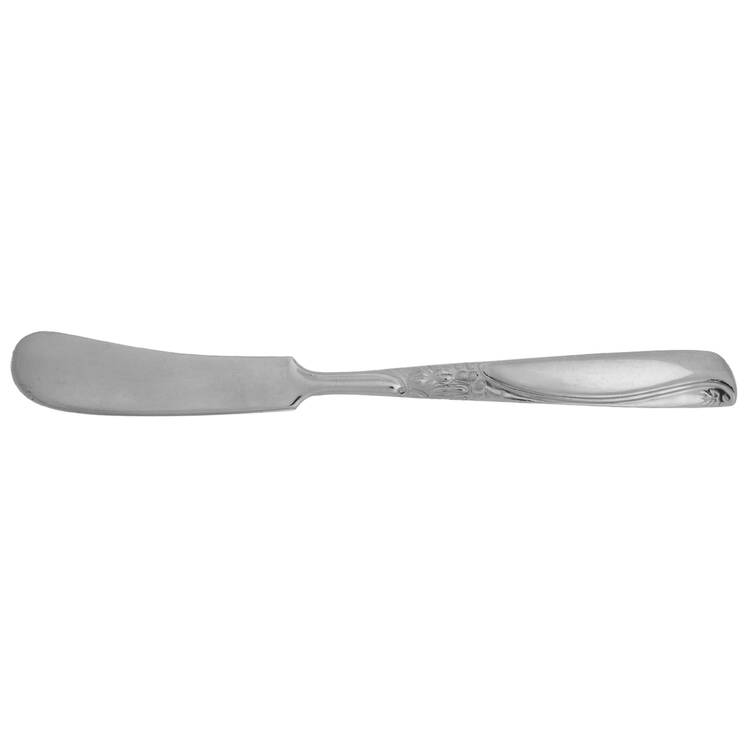 Sharrow (Stainless) Flat Handle Butter Spreader