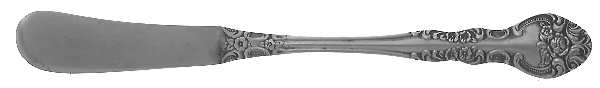 Sonora (Stainless) Flat Handle Master Butter Knife