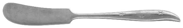 Starette (Stainless) Flat Handle Butter Spreader