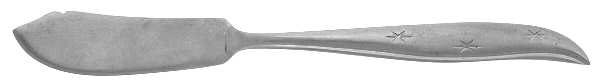 Starette (Stainless) Flat Handle Master Butter Knife