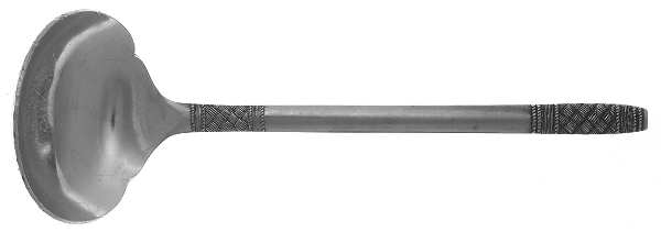 Tracery (Stainless) Solid Gravy Ladle