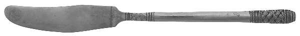 Tracery (Stainless) Flat Handle Master Butter Knife
