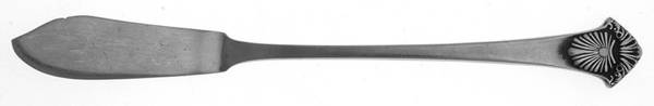 Trieste (Stainless) Flat Handle Master Butter Knife
