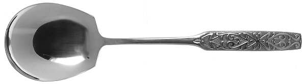 Valinda (Stainless) Solid Smooth Casserole Spoon