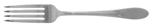 Three (Silverplate, 1936) Monogram Fork
