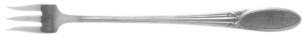 Three (Silverplate, 1936) Cocktail/Seafood Fork