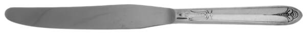 Six (Silverplate) Modern Solid Knife