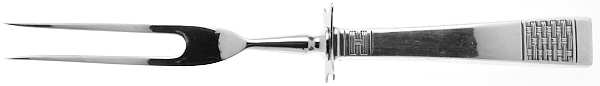 Calvalcade (Silverplate, 1946) Large Stainless-Prong Roast Carving Fork