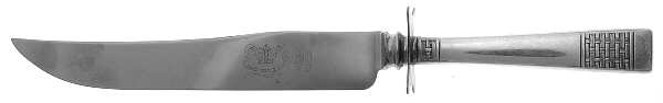Calvalcade (Silverplate, 1946) Small Steak Carving Knife with Stainless Blade