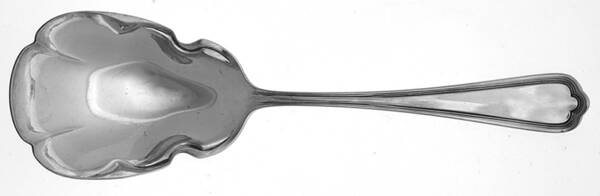 Colonial (Silverplate, 1908) Solid Shell Casserole Spoon