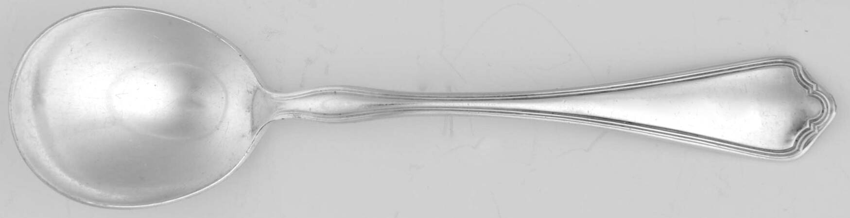 Colonial (Silverplate, 1908) Round Bowl Soup Spoon (Gumbo)