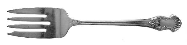 Concerto (Silverplate, 1944) Medium Solid Cold Meat Serving Fork