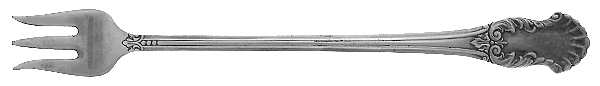 Concerto (Silverplate, 1944) Cocktail/Seafood Fork by National Silver Co