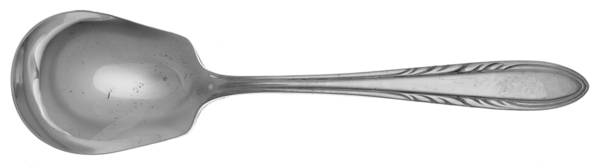 Flame (Silverplate, 1938) Sugar Spoon by National Silver Co
