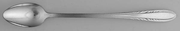 Flame (Silverplate, 1938) Iced Tea Spoon by National Silver Co