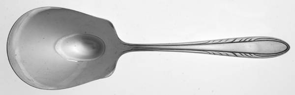 Flame (Silverplate, 1938) Solid Smooth Casserole Spoon