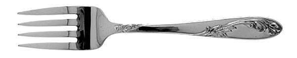 Garden of Roses (Silverplate, 1952) Individual Salad Fork