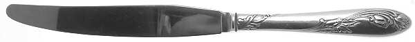 Garden of Roses (Silverplate, 1952) Modern Hollow Knife by National Silver Co