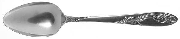 Garden of Roses (Silverplate, 1952) Tablespoon (Serving Spoon) by National Silver Co