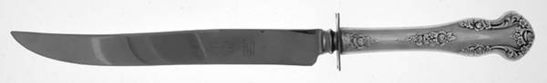 Holiday (Silverplate, 1951) Large Stainless Blade Roast Carving Knife