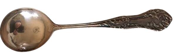 Holly (Silverplate, 1904-1907) Round Bowl Soup Spoon (Bouillon)