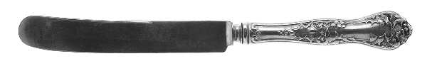 Holly (Silverplate, 1904-1907) Old French Hollow Knife with Bolster