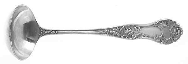 Holly (Silverplate, 1904-1907) Solid Piece Cream Ladle