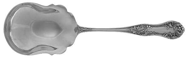 Holly (Silverplate, 1904-1907) Solid Smooth Berry/Casserole Spoon
