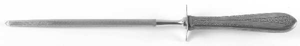 Margaret Rose (Sterling, 1938) Large Roast Steel Rod Knife Sharpener