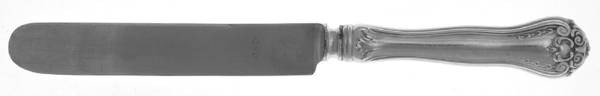 Marseilles (Silverplate, 1906) Blunt Hollow Knife with Bolster by National Silver Co