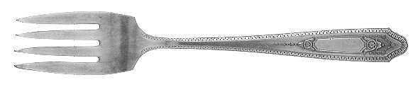 Martinique (Silverplate, 1935) Individual Salad Fork