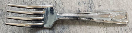 Monarch Plate Two (Silverplate) Baby Fork