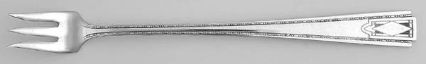 Monarch Plate Two (Silverplate) Cocktail/Seafood Fork