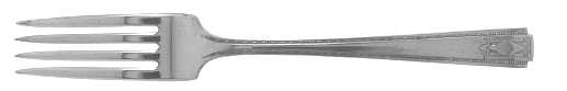 Monarch Plate Two (Silverplate) Fork