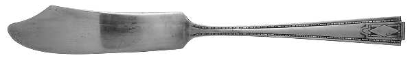 Monarch Plate Two (Silverplate) Flat Handle Master Butter Knife