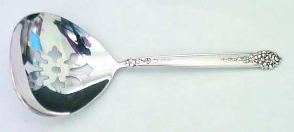 Moss Rose (Silverplate, 1949) Solid Bon Bon Spoon