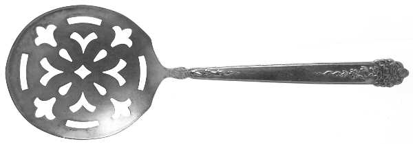Moss Rose (Silverplate, 1949) Tomato Server, Solid Piece by National Silver Co
