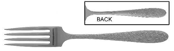 Narcissus (Silverplate, 1935) Fork